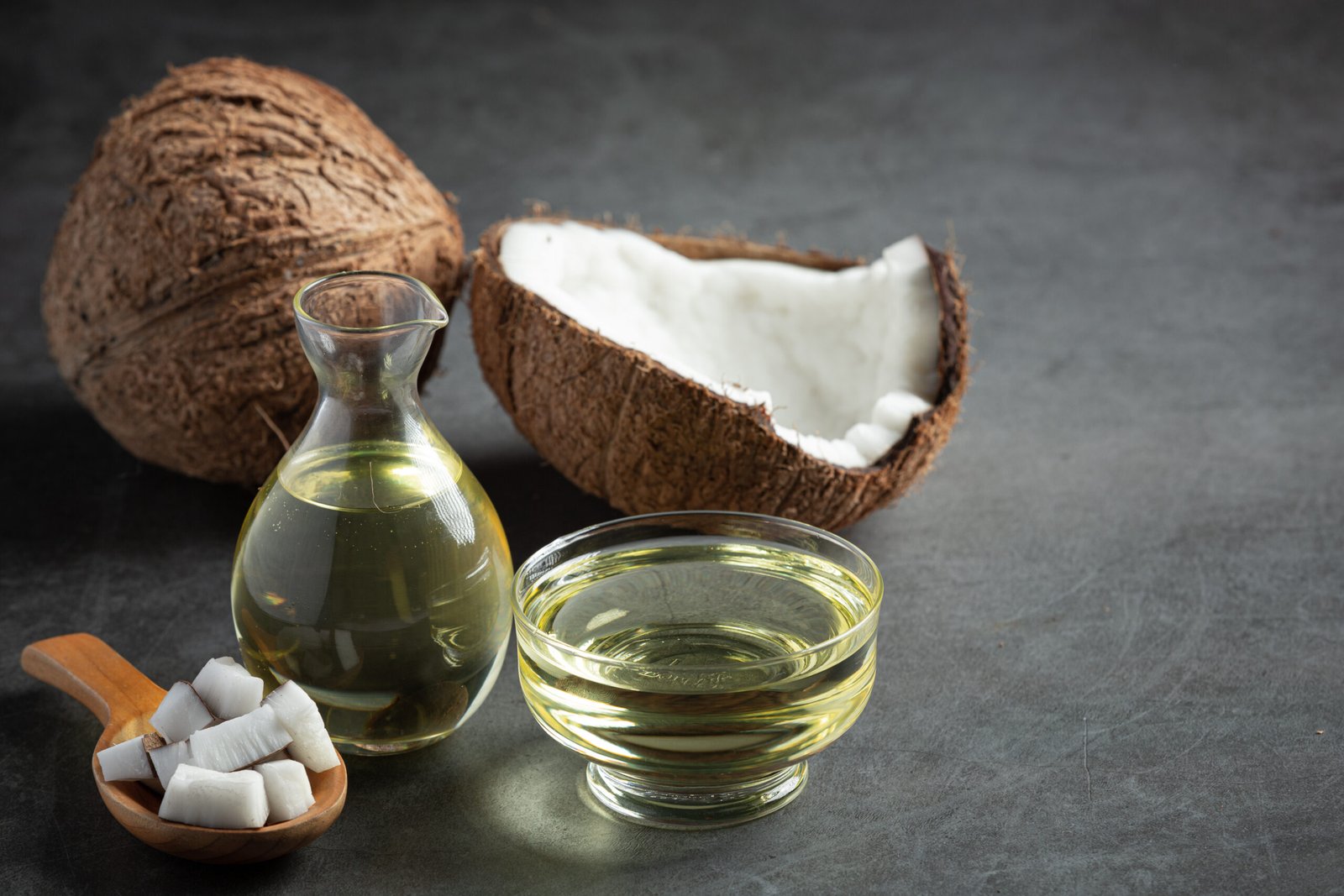Cold pressed coconut oil for cooking and skincare use